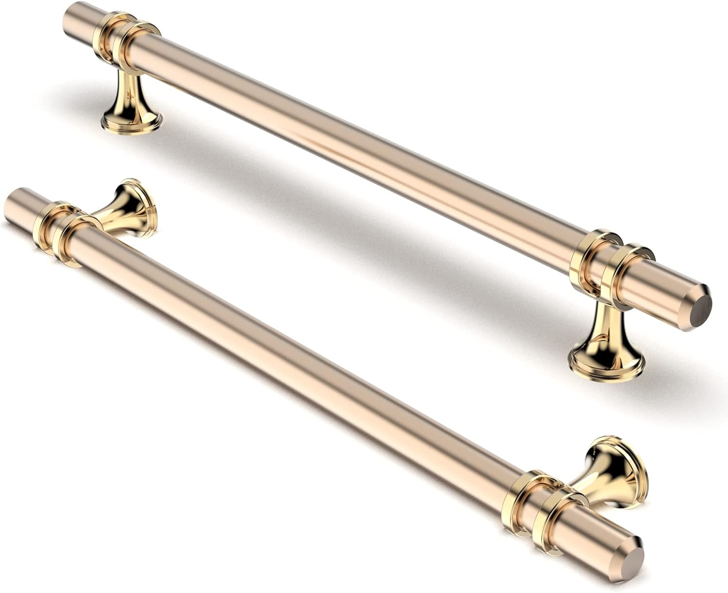 FURNIWARE Pack of 10 Handles, Hardware Drawer Pulls, Zinc Alloy