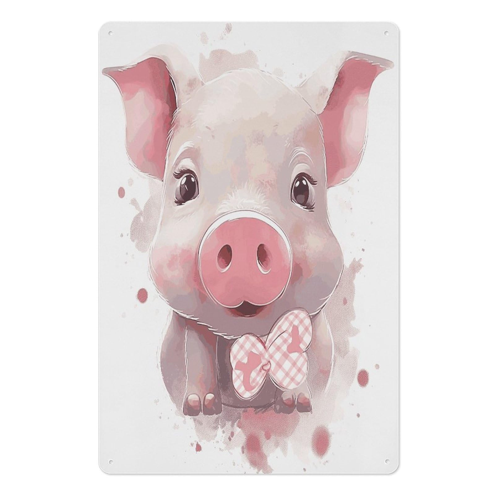 Adfgyerh Style Smiling (26) Tin Sign Hanging Art Prints,Wall Decor For Gifting And Party Decoration 7.9X11.8 Inch,Wall Art For Home Garden Greenhouse Living Room Bedroom Yard