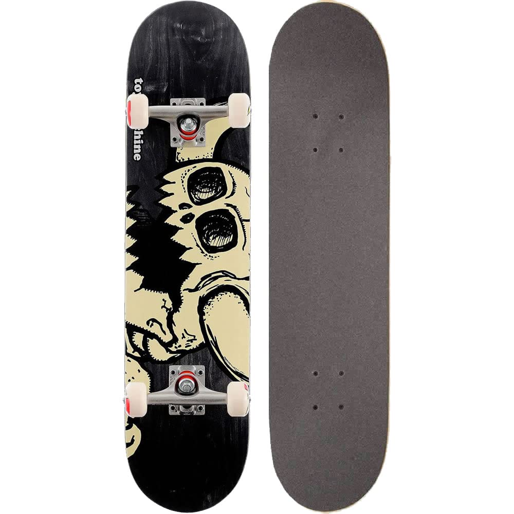 Toy Machine, Complete Skateboard, VICE Dead Monster Black, 3.0 x