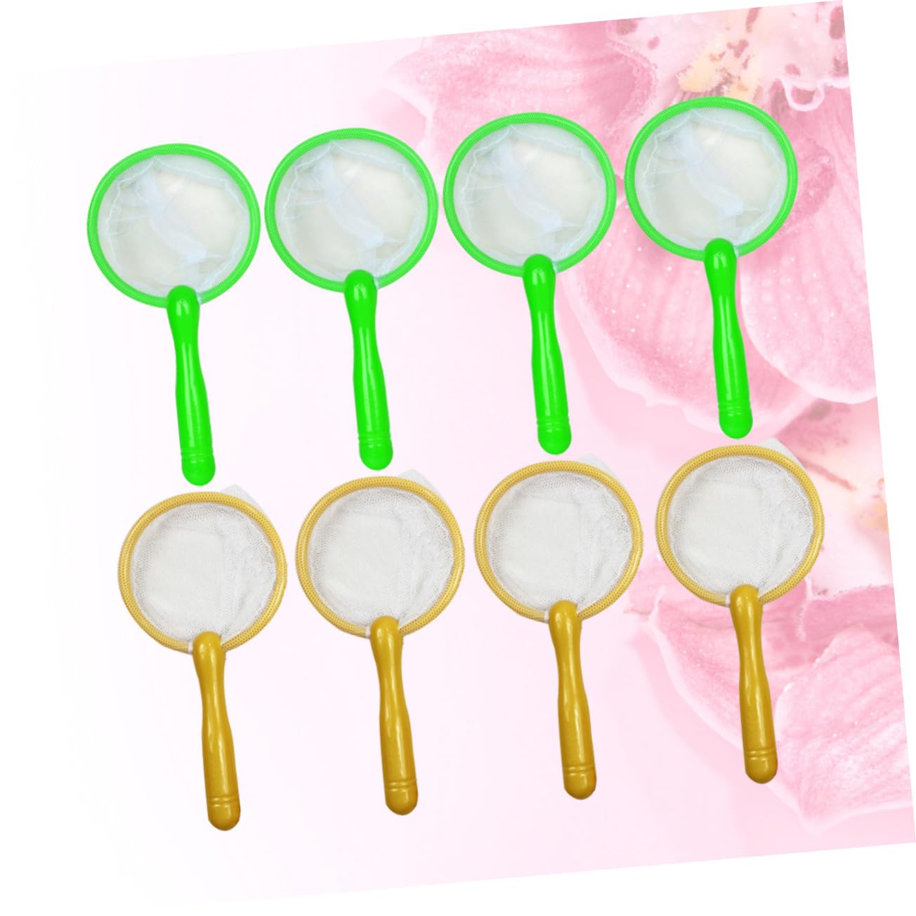 GALPADA Filets de Pêche pour Garçon et Filles 10 Pièces en Plastique Léger et Design Robuste, Jouet de Pêche pour Jeux d'eau et Exploration en Plein Air