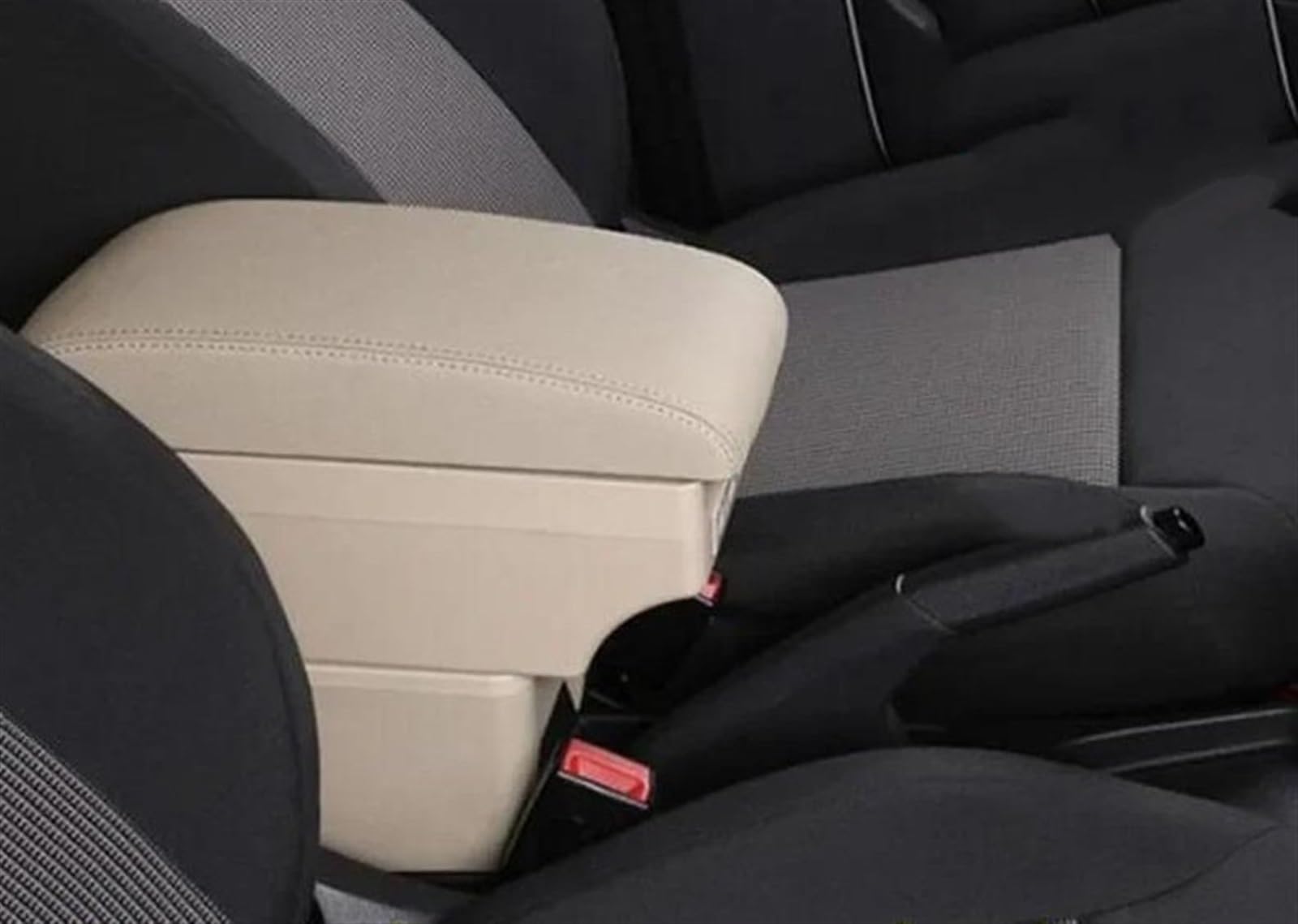 Ysdsls C Beige 7Usb Car Armrest Box For Fiat 500 Central Storage Interior Accessories Retrofit Parts With Usb