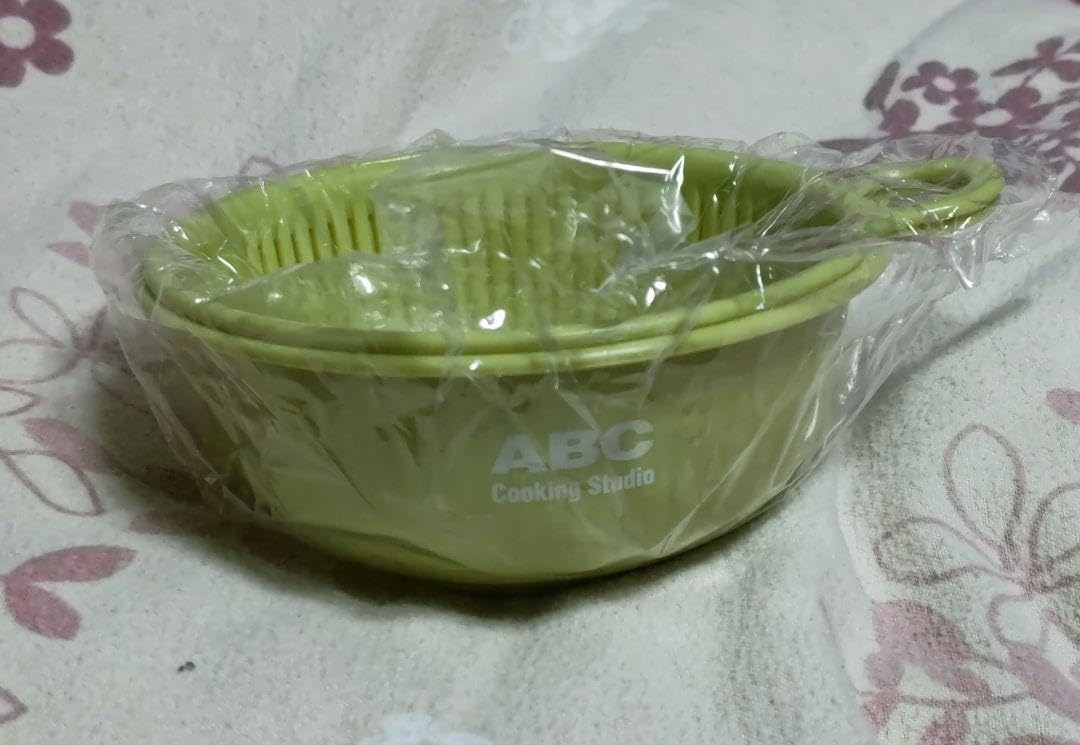 Amazon.co.jp: ミニザルボウルセット 黄緑 ABCクッキング 料理器具