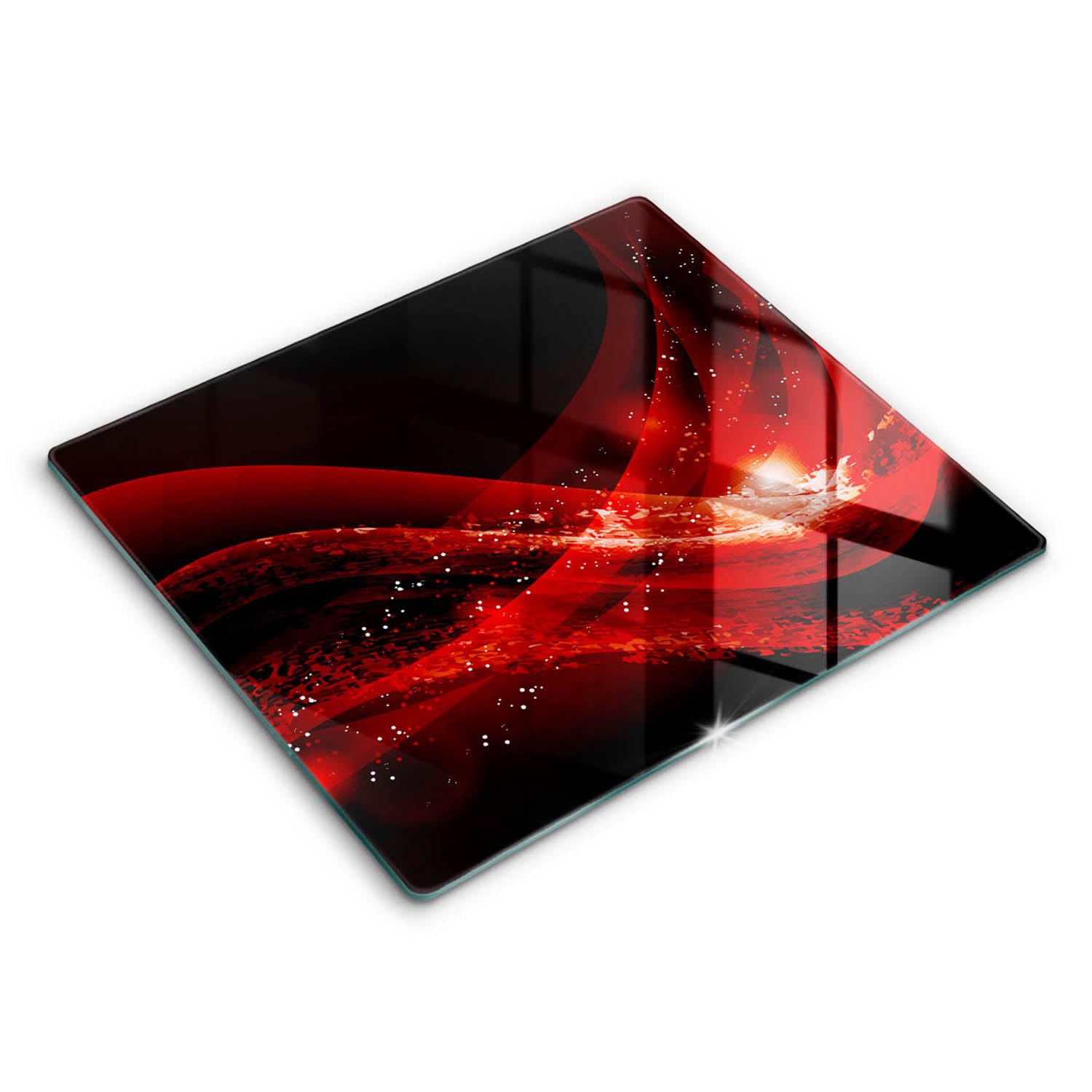 Planche à découper induction 60x52 verre protection plaque cuisson verre moderne