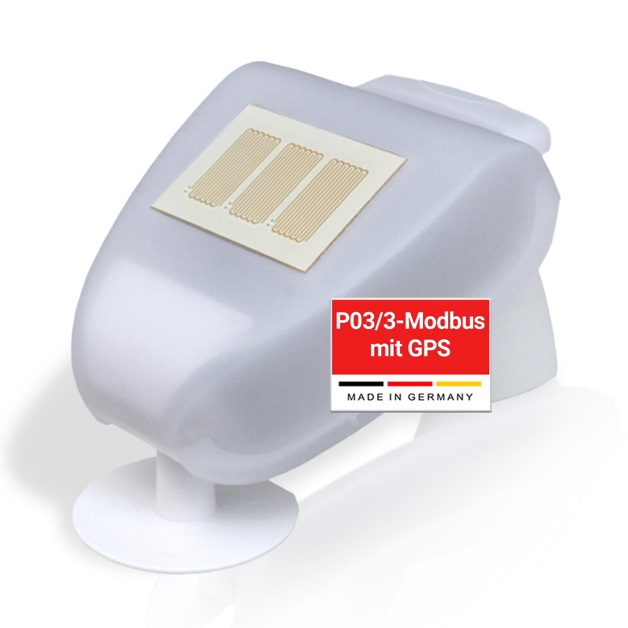 Wetterstation mit GPS [P03/3-Modbus-GPS] mit Außensensor | Profi Modbus Wetterstation, Windmesser, Regen- & Sonnensensor, Außenthermometer – Ideal für Bauprojekte & Made in Germany