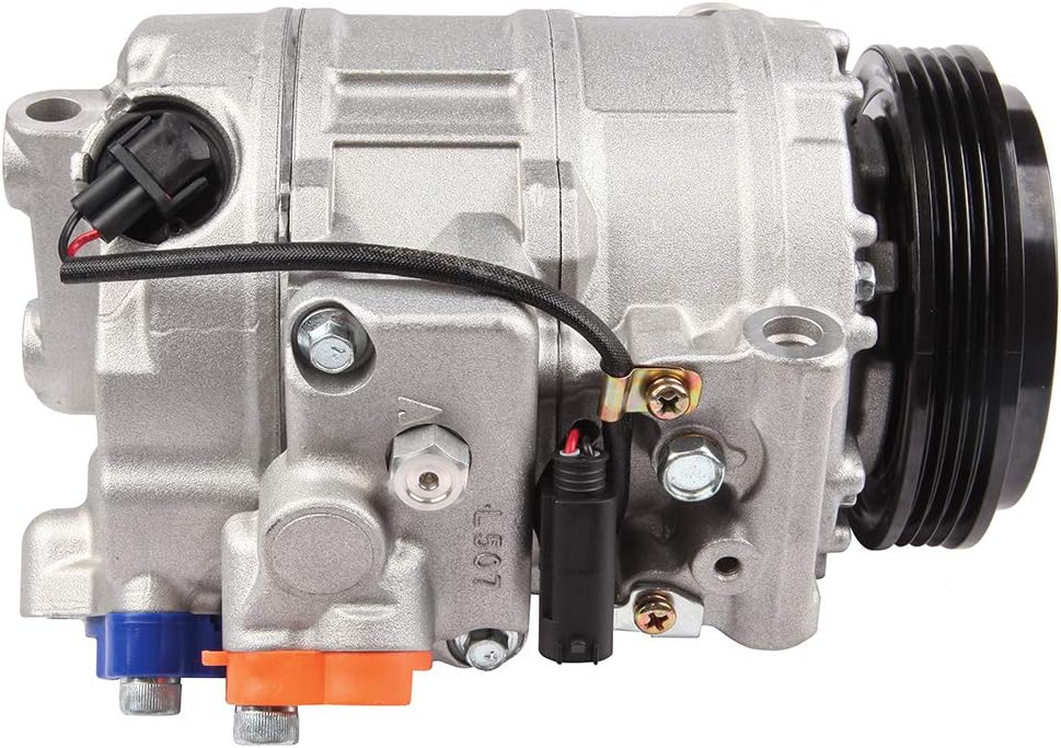 11250C AC Compressor Fit for BMW 750Li 745Li 650i 745i 550i 545i 760Li 4.4L 4.8L 2003-2010 Air Compressor with Clutch 10348650 10363051
