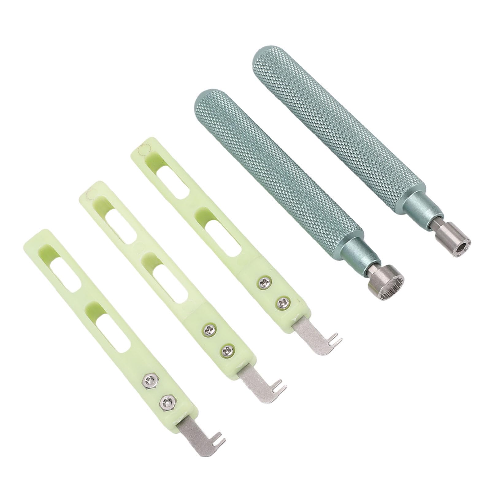 Cryfokt Kit de Herramientas de Reparación de Relojes, Herramientas de Desmontaje de Relojes, de Reemplazo de Pilas de Reloj con 5 Asas y 7 Componentes para S4 S5 S6 S7 S8 S9 S10 SE1 SE2 Ultra1 Ultra2