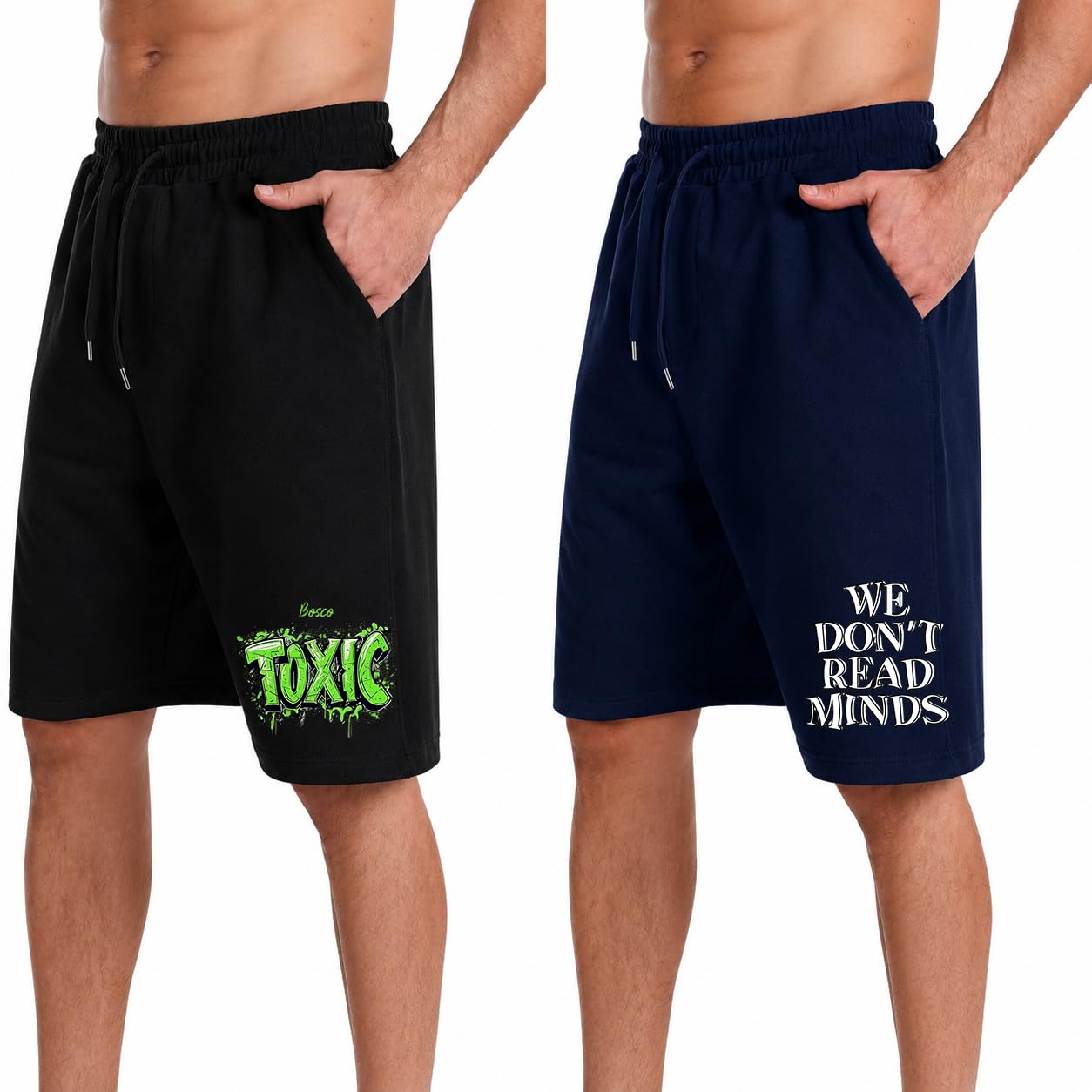 Printed Shorts for Men Combo Pack of 2 | Men's Cotton Casual Printed Shorts | Elastic Waist with Drawstring | Soft & Breathable Fabric | Regular Fit | Sizes S–5XL-image-13