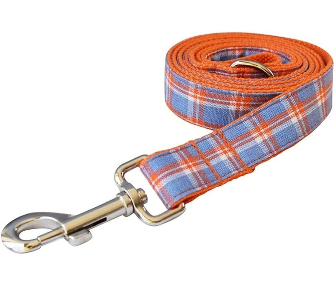 Morbido Guinzaglio Per Cani Set Di Imbracatura E Guinzaglio Per Cani Regolabili Comodo Guinzagli Per In Poliestere Con Strisce In Antiscivolo Flexi(37-60cm)