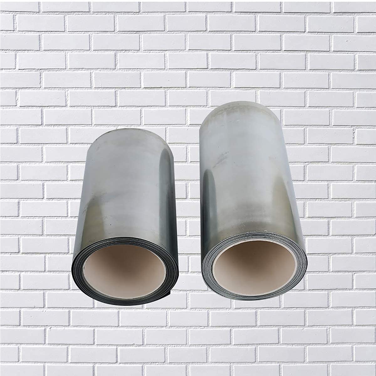 LEISHENT亜鉛箔高純度純亜鉛Zn板板金属箔厚さ0.01Mm〜0.03Mm幅110Mm長さ1M,0.02x110x1000mm