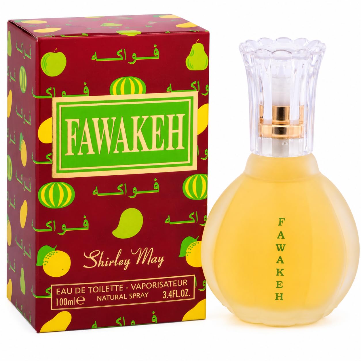 Shirley May Fawakeh EDT 100 ml for Men & Women | Long Lasting Fruity Spicy Musky Perfume | Amber Musk Woody Fragrance | Premium UAE Perfume-image-15