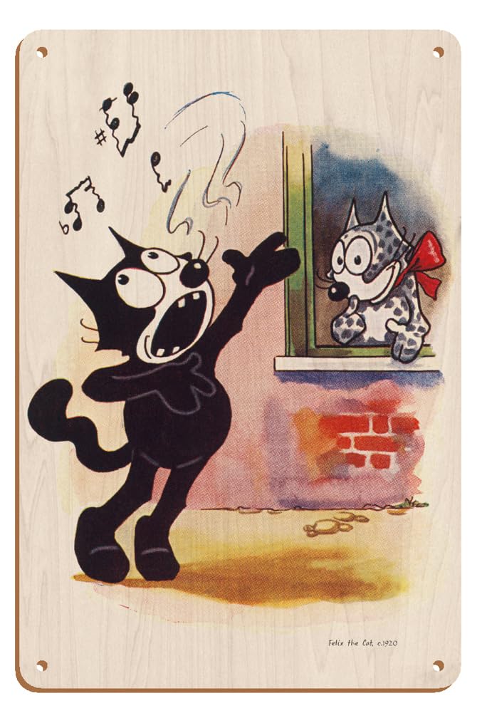 Amazon.com: Felix The Cat - Vintage Cartoon Art by Otto Messmer c