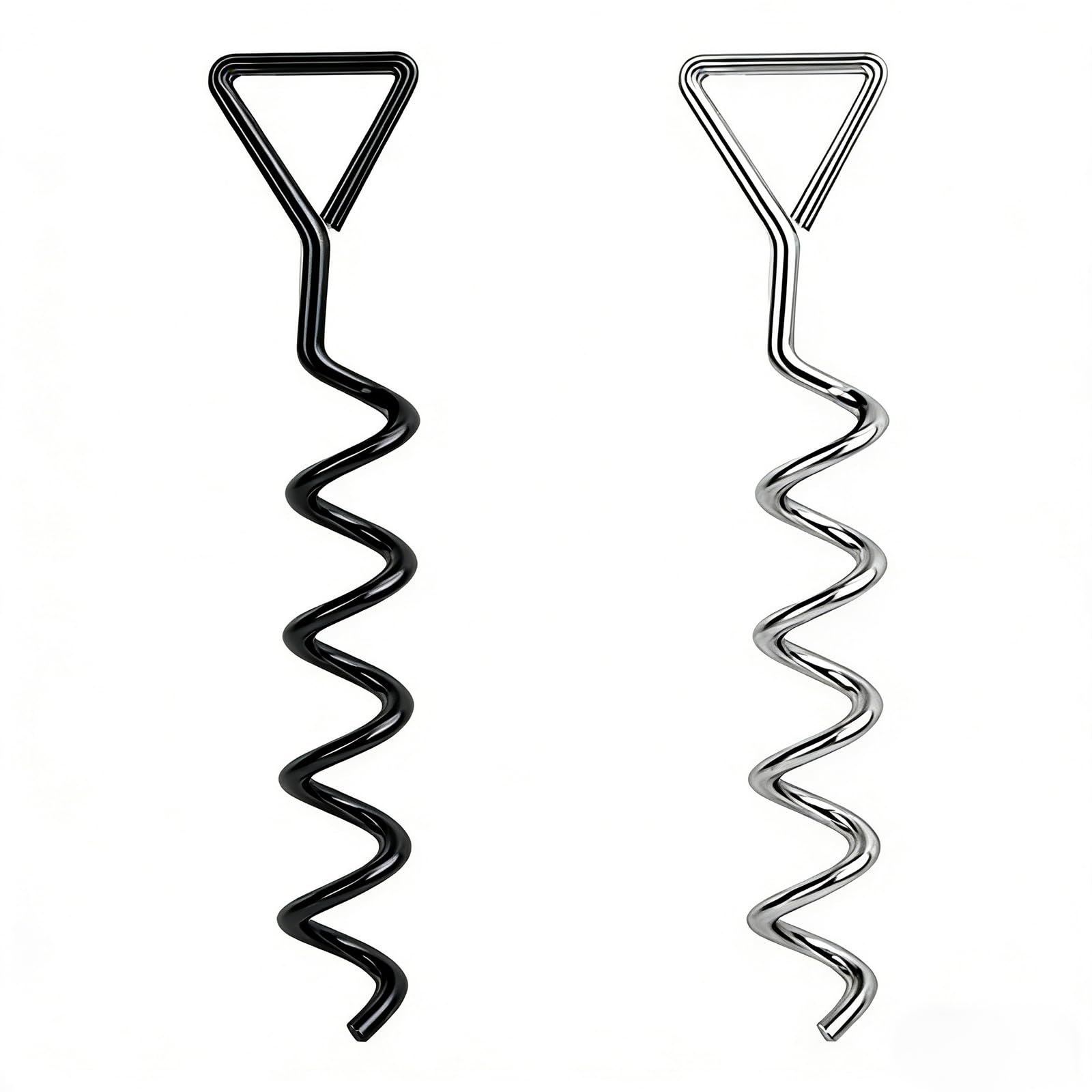 Robustes Baumpfahl-Set, Glättung, spiralförmige Metallpfähle und doppellagiger Gurt, fettabweisend, rostbeständig, Glättung für große Bäume