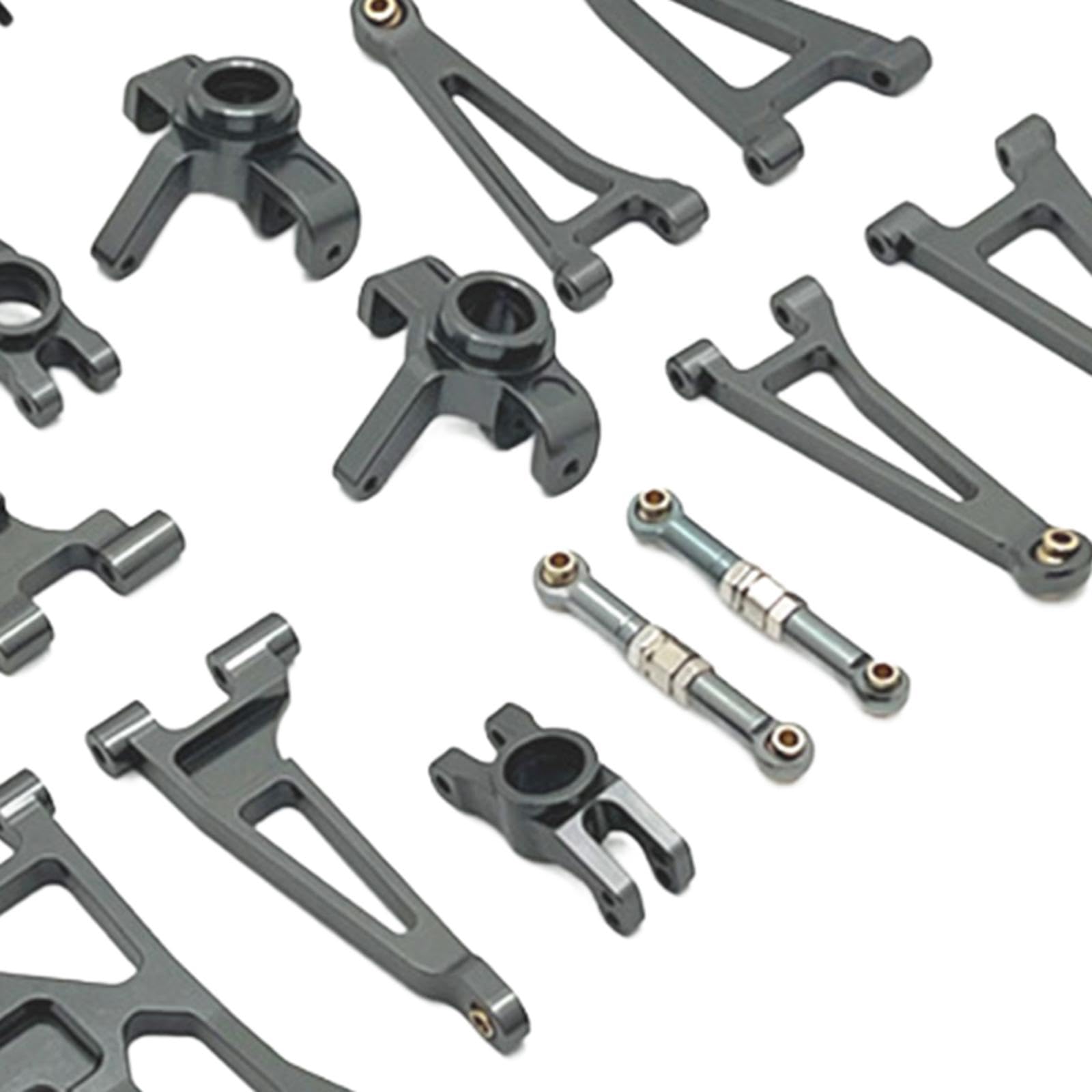1:14 RC Auto Ersatzteile 14209 14210 RC Auto Metallteile Heckschale 1/14 RC Trucks Ersetzt 14209 Teile RC Auto Truck DIY, Silber