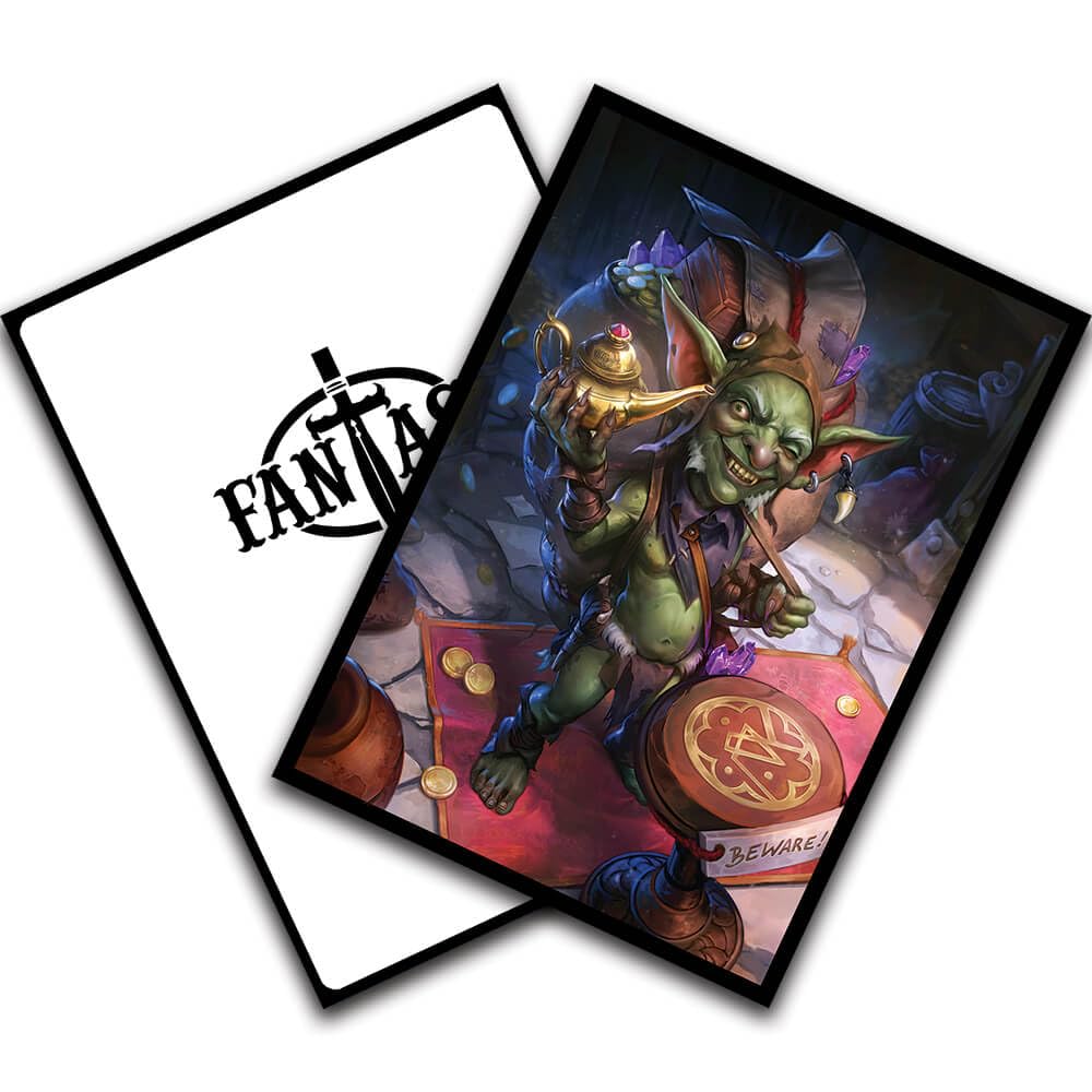 Amazon.com: Fantasy North - Pik - Goblin Treasure Hoarder - 100 Smooth  Matte TCG Trading Card Sleeves - Fits Magic MTG Commander Pokemon and Other  Card Games