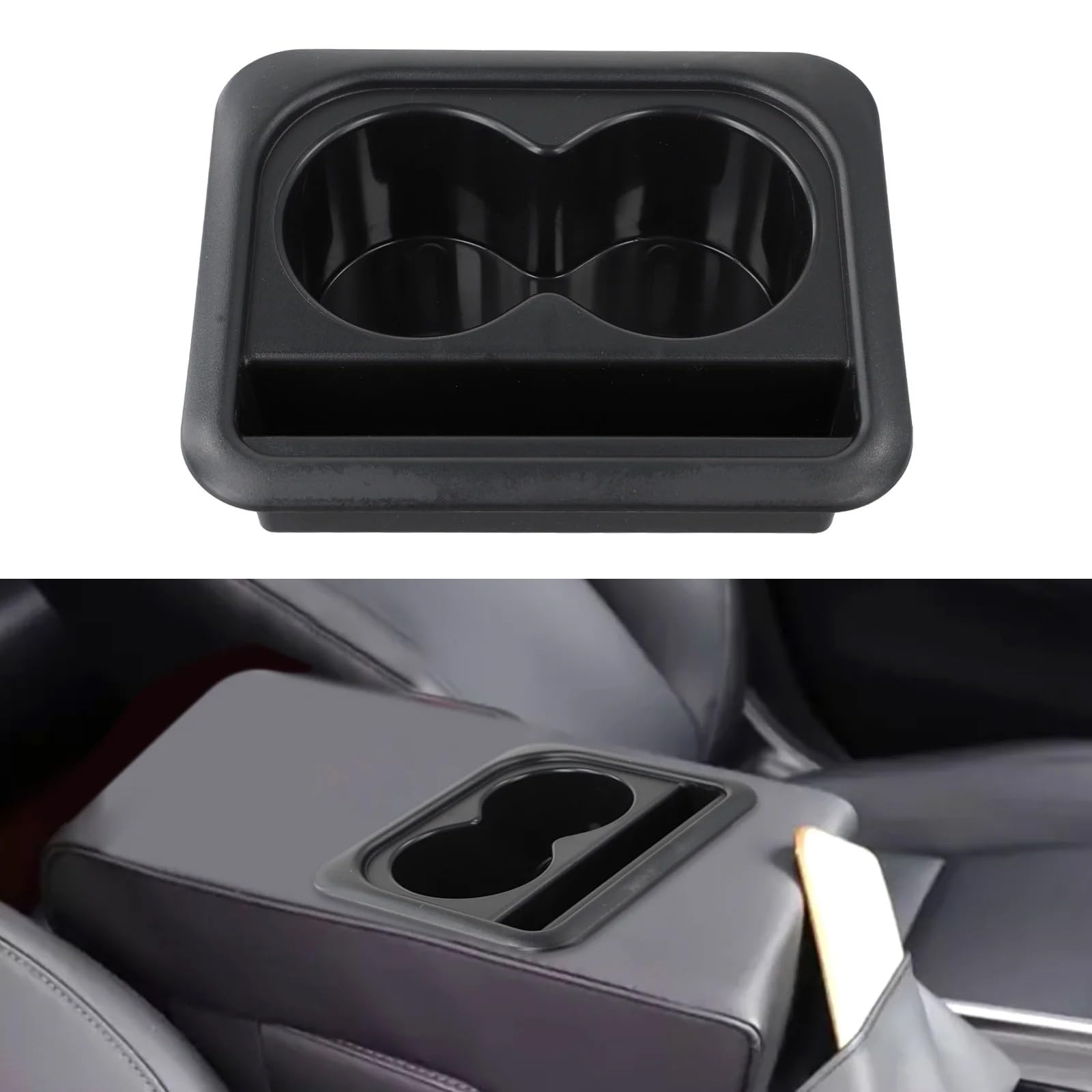Supporto Bicchieri Auto Portabicchieri, Contenitore Per Organizzazione, Console Centrale Per Viaggi Su Per Strada, Design Multiuso