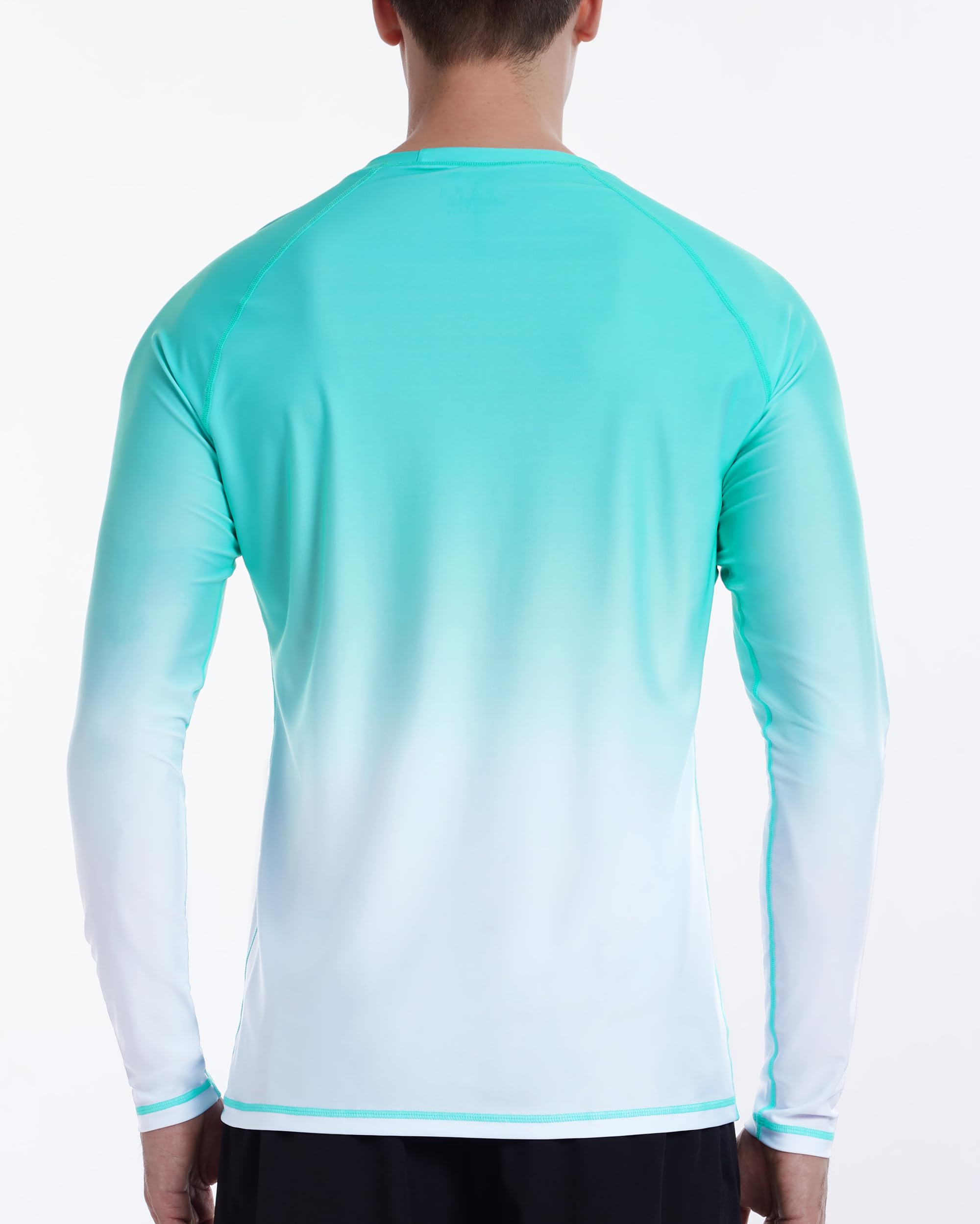 Roadbox Men's UPF 50+ Sun Protection Shirt Long Sleeve, Quick Dry Breathable Rash Guard for Swimming Fishing, Hiking & Running - Image 2