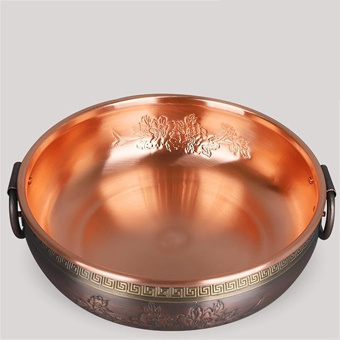 Olla de cobre para inducción Hot Pot Shabu-shabu 26cm XDMINGY miniatura 5