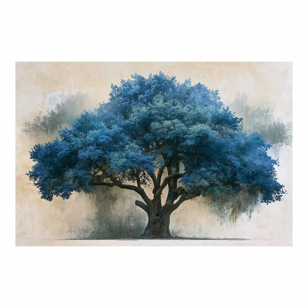 XENIOU Tree Wall Art Glowing willows Butterflies canvas wall art, prints for walls, for living room bathroom Bedroom Home Decoration.(Multicolor)-80x120cm Unframed