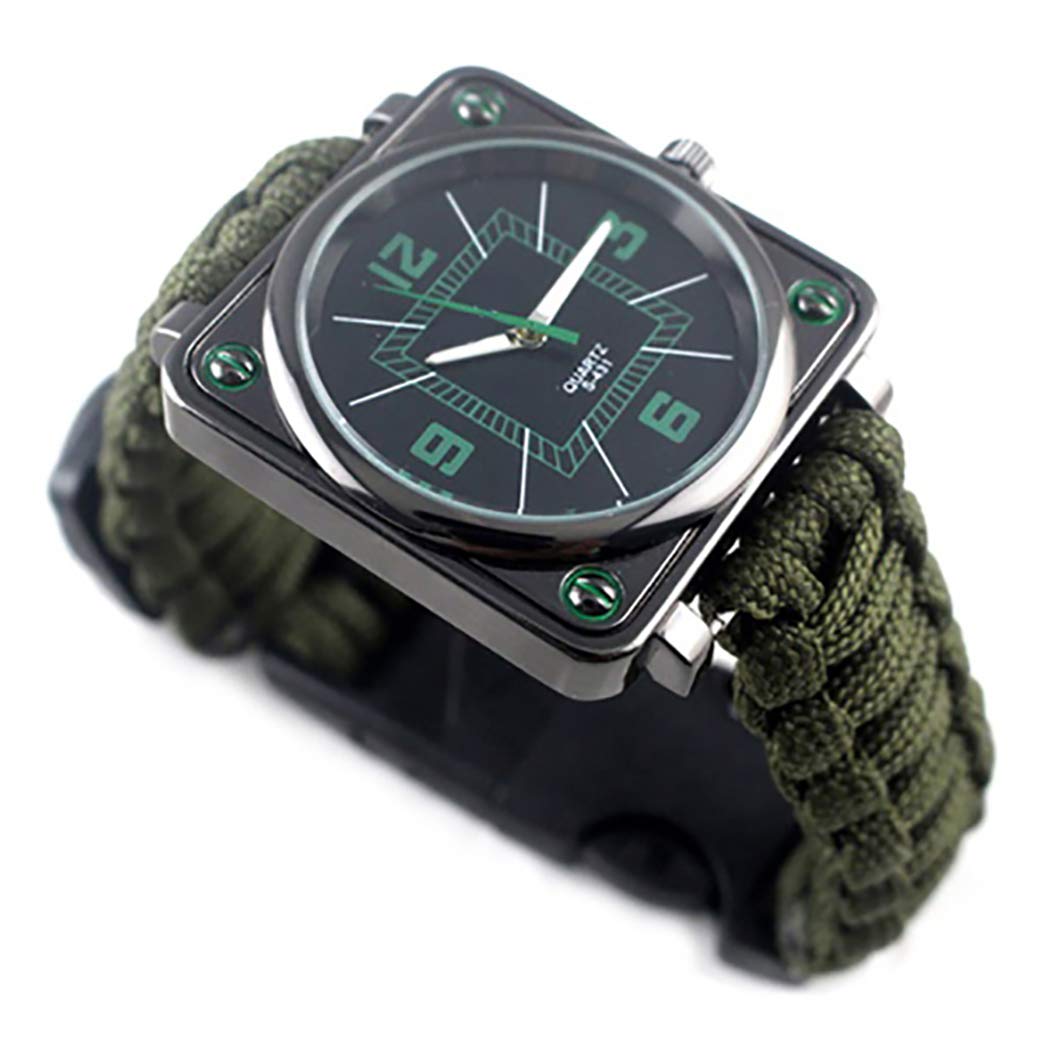 Outgeek Outdoor Survival Watch Multifunctional Watch Compass Emergency Watch (B07GRZ677K) Amazon Price History, Amazon Price Tracker