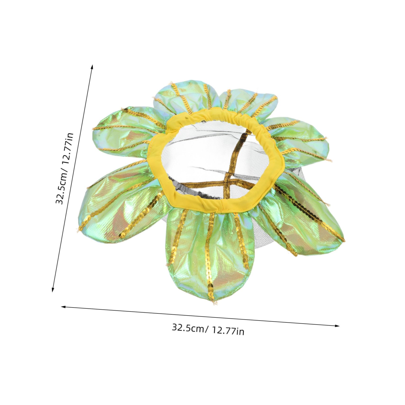 Totority Lightweight Sunflower Headband Perfect Kids Party Headpiece for Graduation Dance