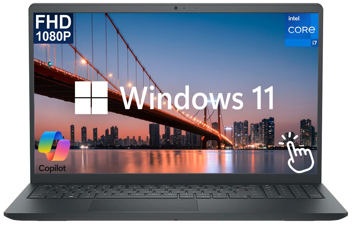 Dell 15 6 FHD Touchscreen Business Laptop Computer 13th Gen Intel Core i7-1355U 10-Core 32GB RAM 1 5TB