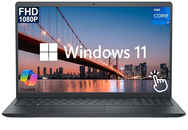 Dell 15 6 FHD Touchscreen Business Laptop Computer 13th Gen Intel Core i7-1355U 10-Core 32GB RAM 1 5TB
