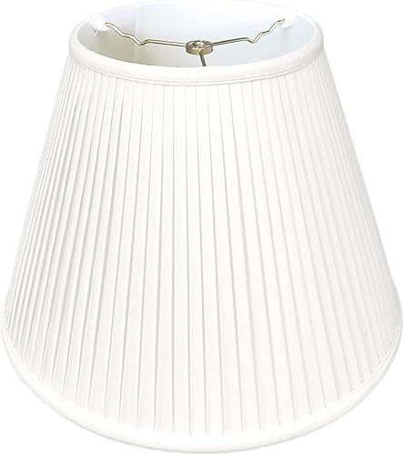 Royal Designs - Pantalla básica plisada lateral Deep Empire (BS-728-18WH)