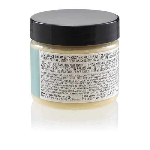 elemeni - Crema facial antienvejecimiento radiante Crema hidratante facial de colágeno para hombres y mujeres Crema de día y noche que reduce las