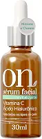 Sérum Facial Revitalizante ON com Vitamina C e Ácido Hialurônico Pele Firme e Iluminada Ação Antioxidante 30ml