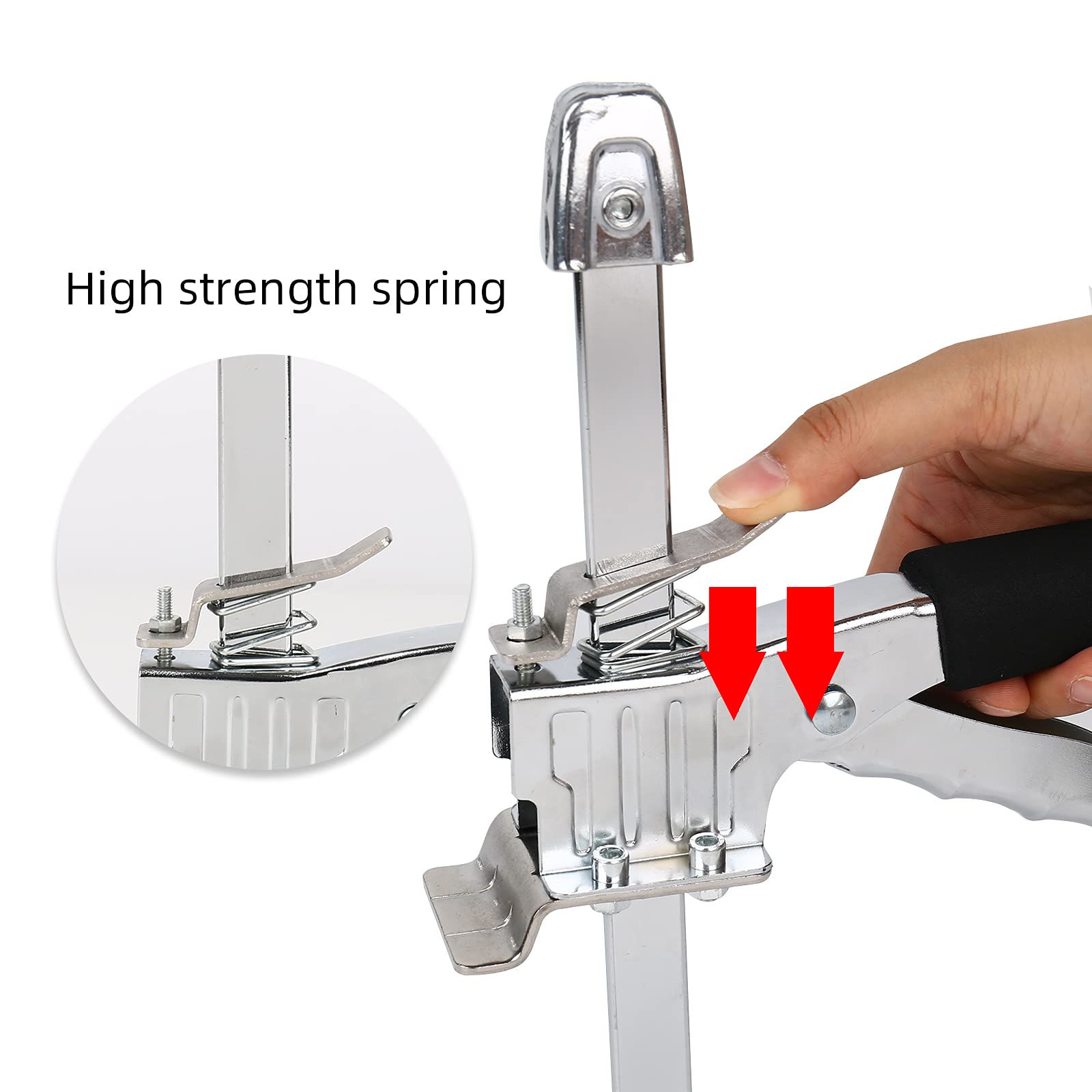 WMLBK 2PCS Hand Jack Tool - Labor Saving Arm Wall Tile Height Adjustable Locator for Door Plate,Lifter,Cabinet,Wall Tile,Ceramic,Floors - Image 4
