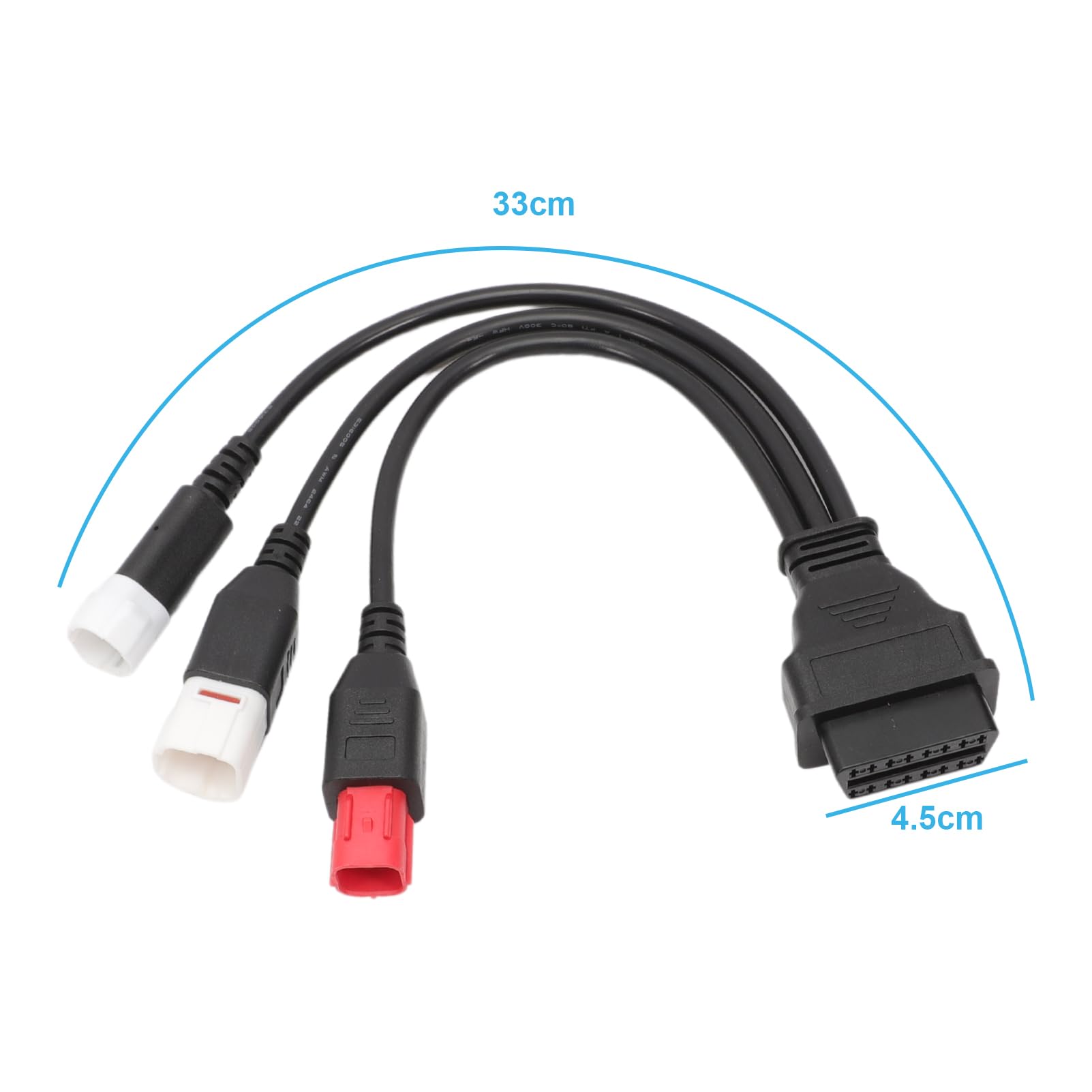 Auto Diagnose Werkzeug OBD2 Anschluss Adapter Für 12 Polig Ein OBD2 16 Poliges Kabel Auto Scanner Adapter 92559508