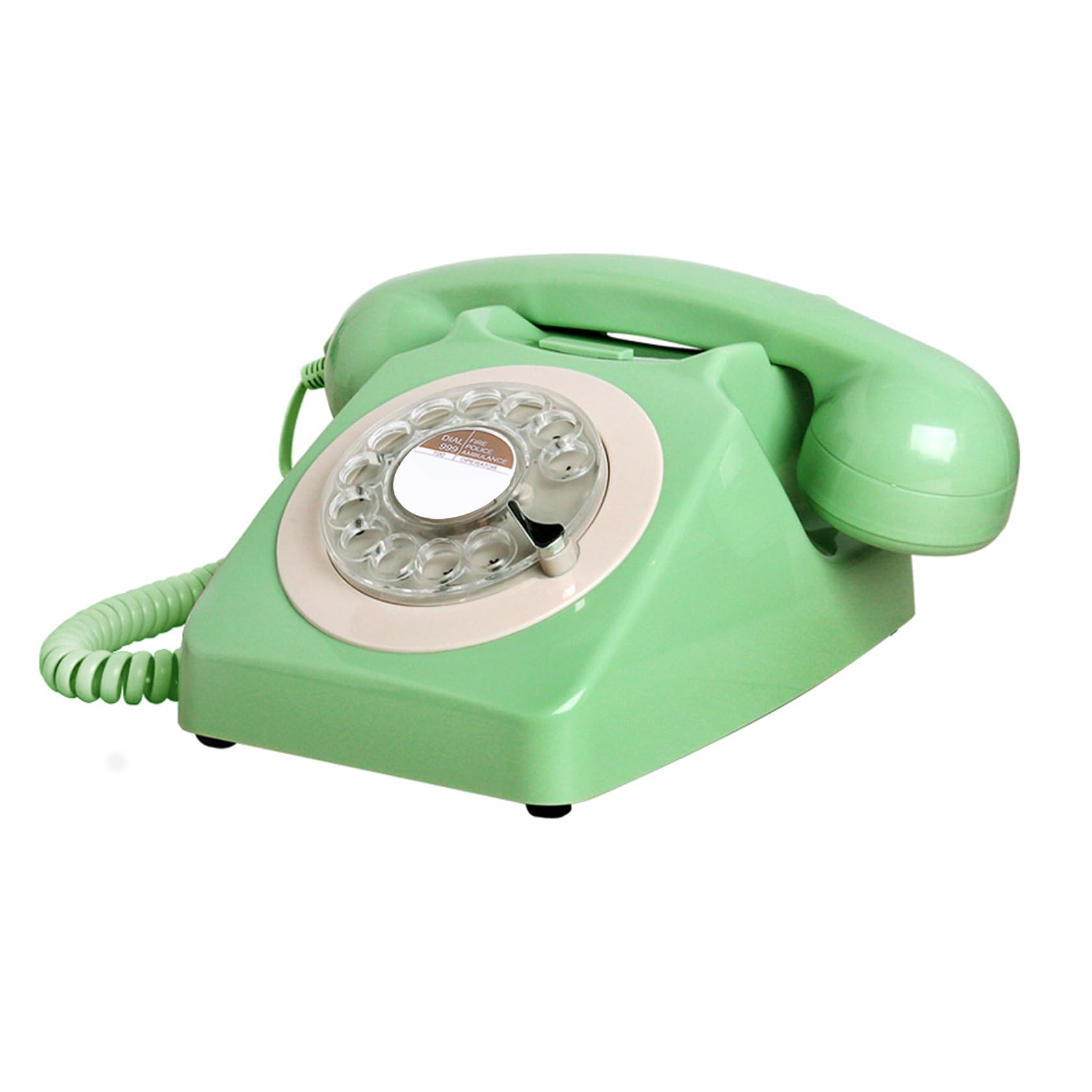 Benotek Telephone, Corded Landline Phones for Home, Retro Old Fashion Home Phone with Rotary Dial Keypad, Antique Old Fashion Telephones Novelty Gift for Decoration