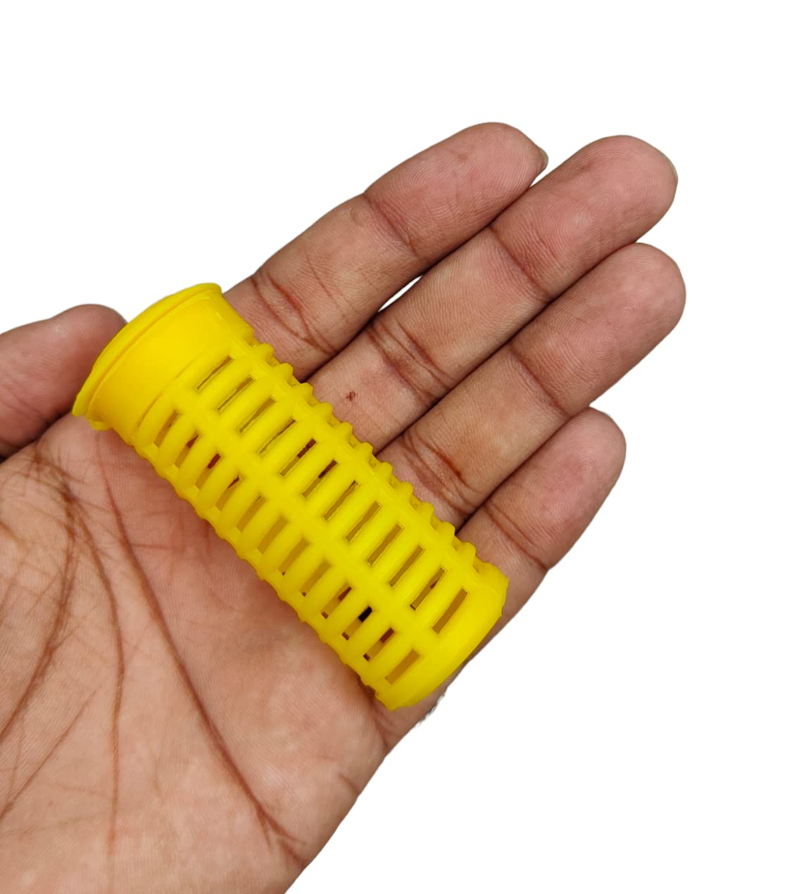 RAHBAN Plastic Queen Bee Cage - Yellow color (Pack of 10) - Safety Cage for Arresting and Transporting Queen Bees - Image 3 thumbnail