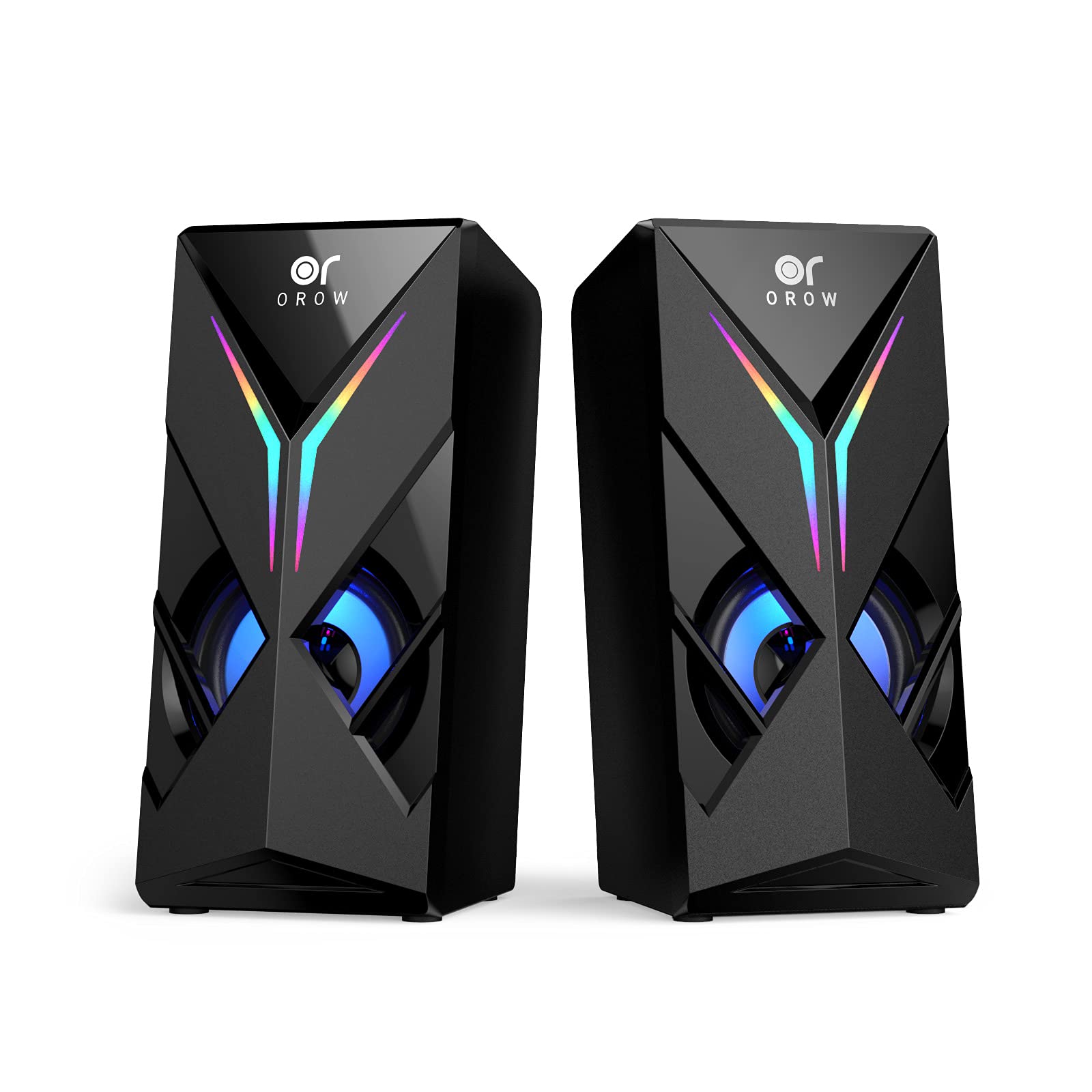 Buy OROW Computer Speakers,1OW Speakers for PC 2.0 Channel Gaming
