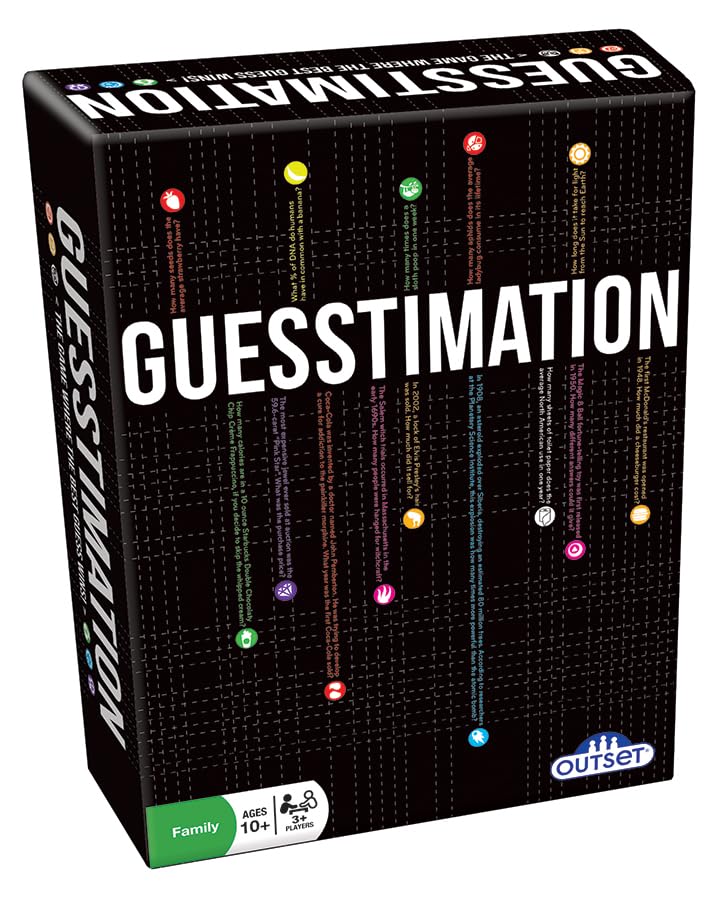 Cheatwell Games Guesstimation Card Game - Don't Know The Answer? It Doesn't Matter! - 3 or More Players Ages 10 and up