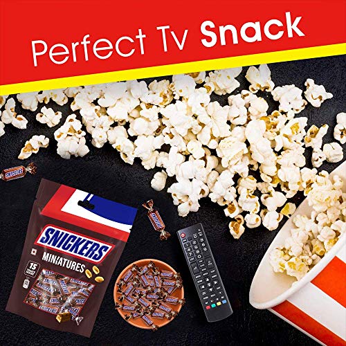 Image of Snickers Peanut Filled Miniature Chocolates Birthday Gift Pack, 150G (Pack of 2)