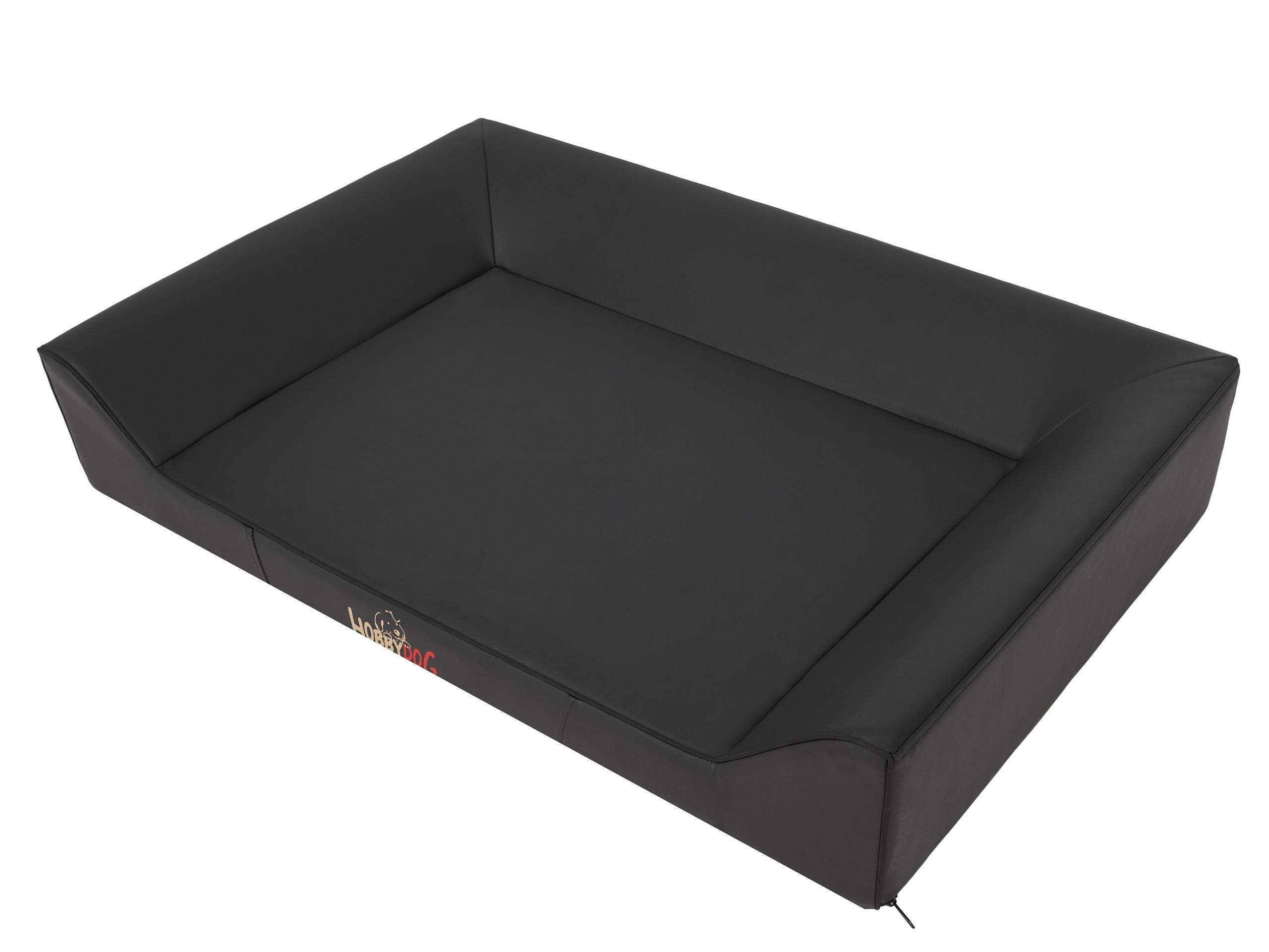 Legowisko dla psa, kota, legowisko dla zwierząt domowych, legowisko dla psa, poduszka dla psa, materac dla zwierząt, sofa dla psa, materac, kolor czarny, ekologiczny, rozmiar L, 80 x 55 cm
