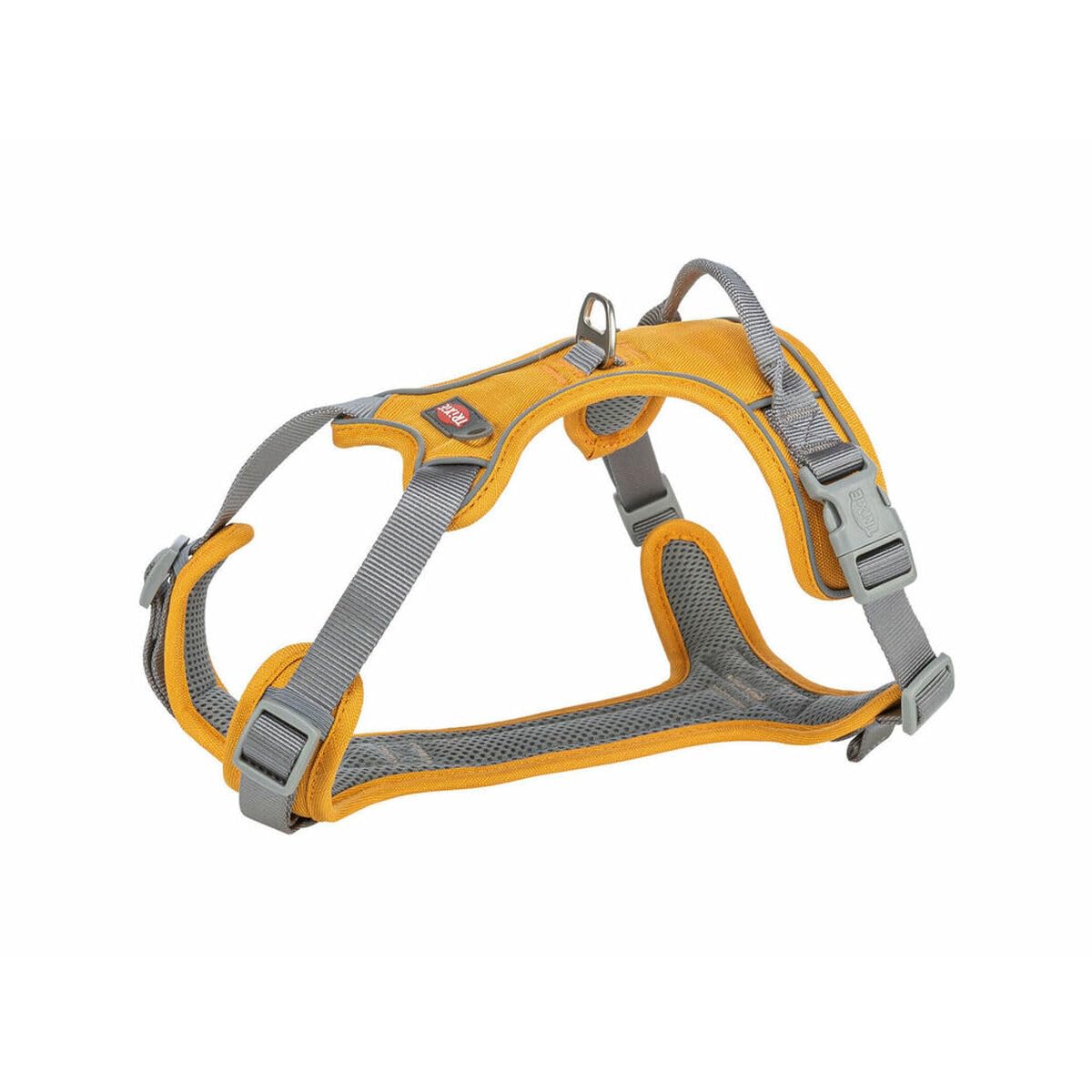 TRIXIE Premium Arnés Active, L–XL, 74–100 cm/25 mm, Curry