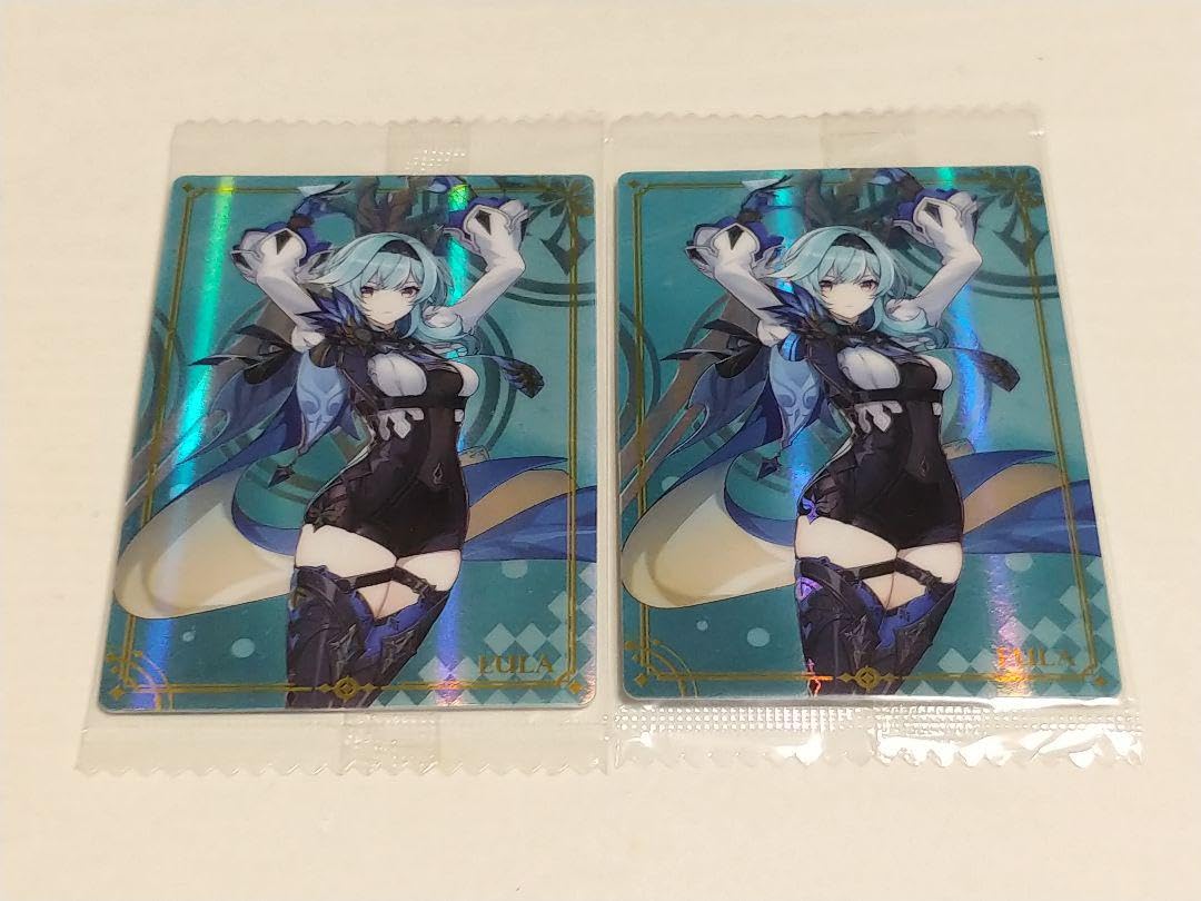 Amazon.co.jp: 原神 ウエハース エウルア カード : おもちゃ