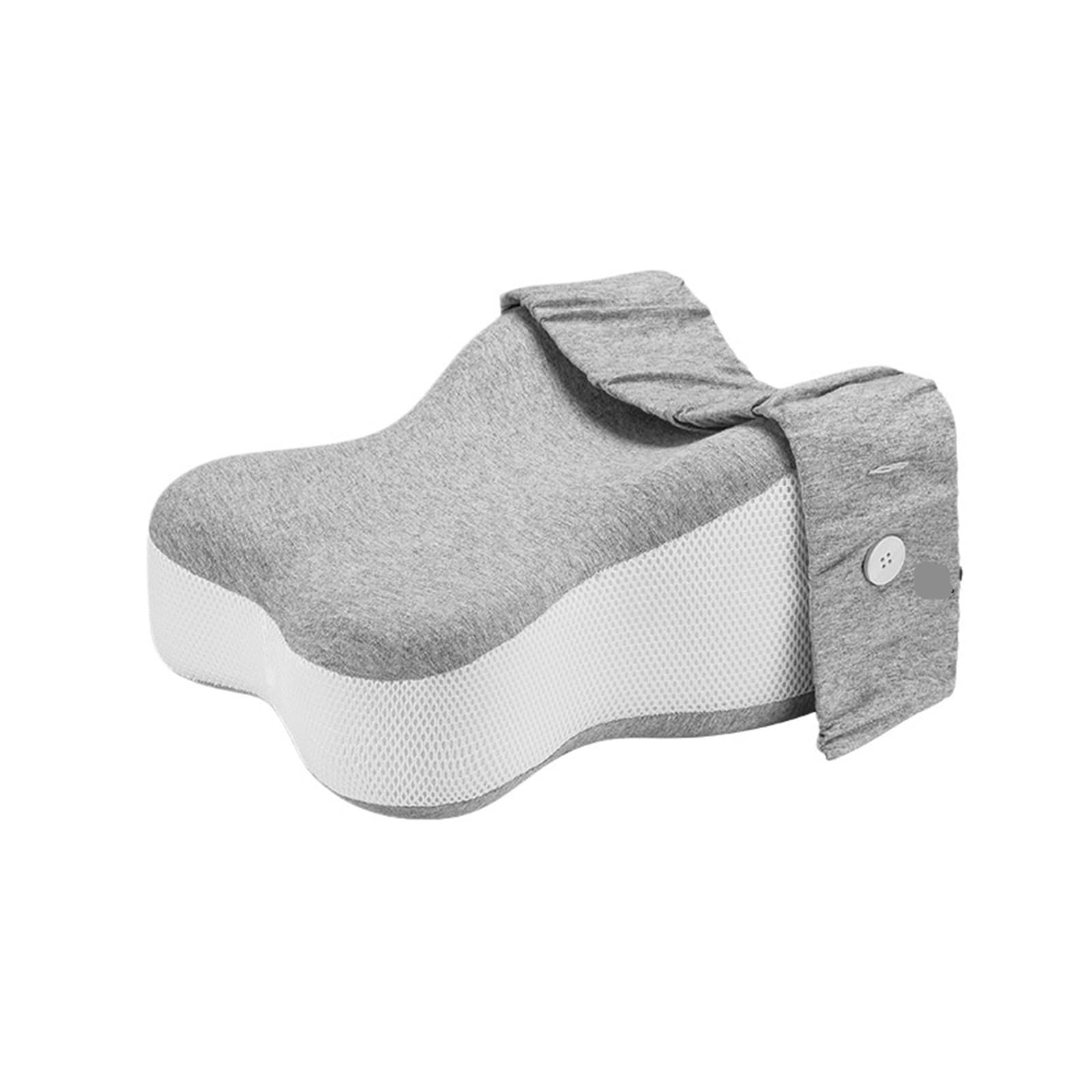 IKLAAQETBXPS Slow Rebound Memory Cotton Clamp Leg Pillow Strap Adjustable Side Sleeping Knee