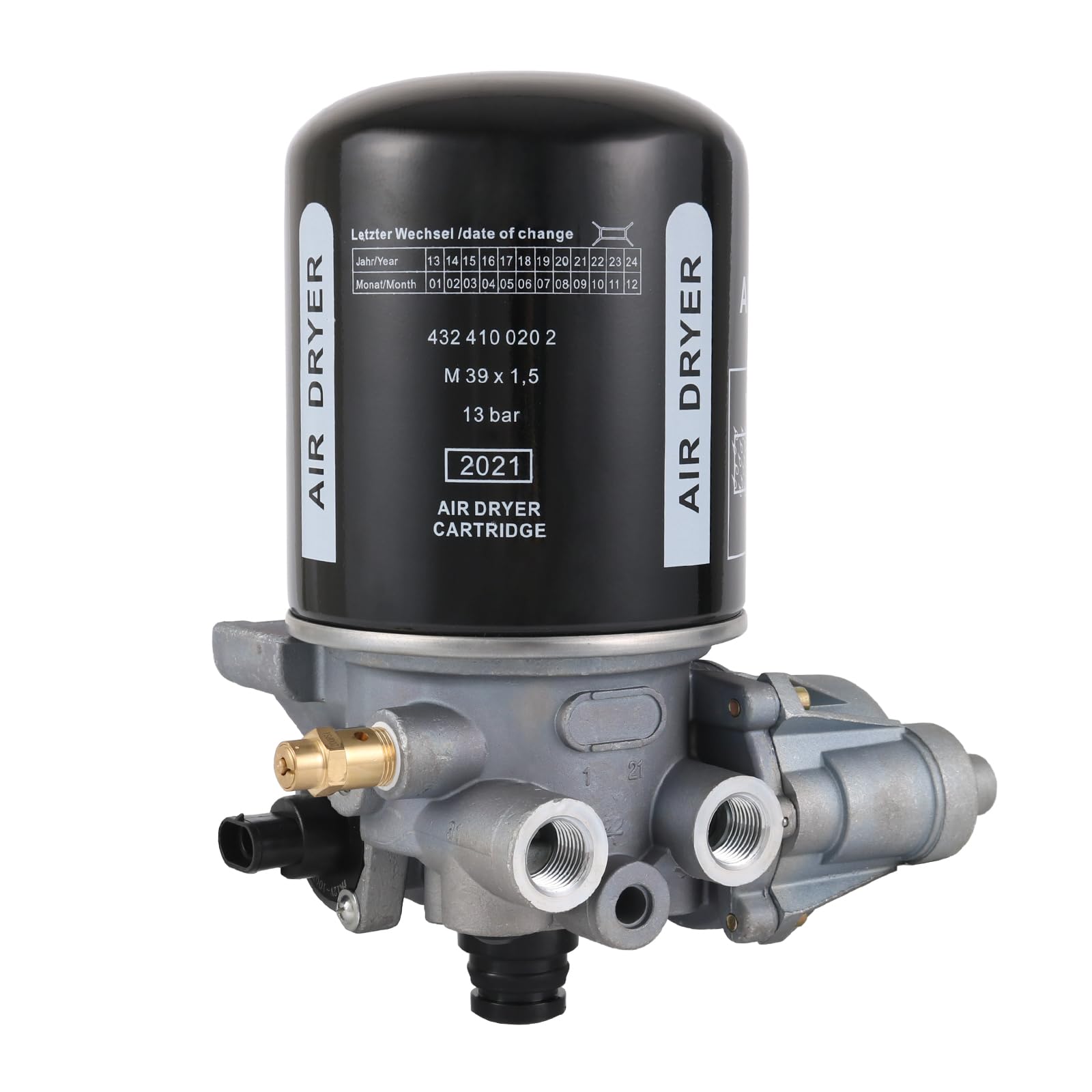 Air Dryer Assembly Compatible with Meritor Wabco System Saver 1200 Series, Replace R955205 4324130010 TR955205