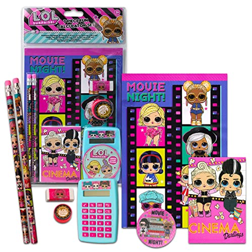 Set escolar LOL Surprise con cuaderno y accesorios miniatura 2