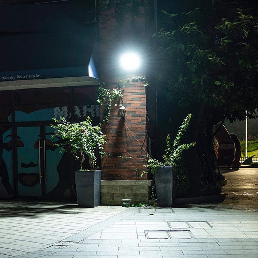 Zewnętrzna Lampa Ścienna, Solarna Lampa Ścienna, Energooszczędna, Wodoodporna, Ogrodowa, Do Oświetlenia Alejek, Lampa Uliczna Led 60 W, Solarna Lampa Przeciwpowodziowa 40 W