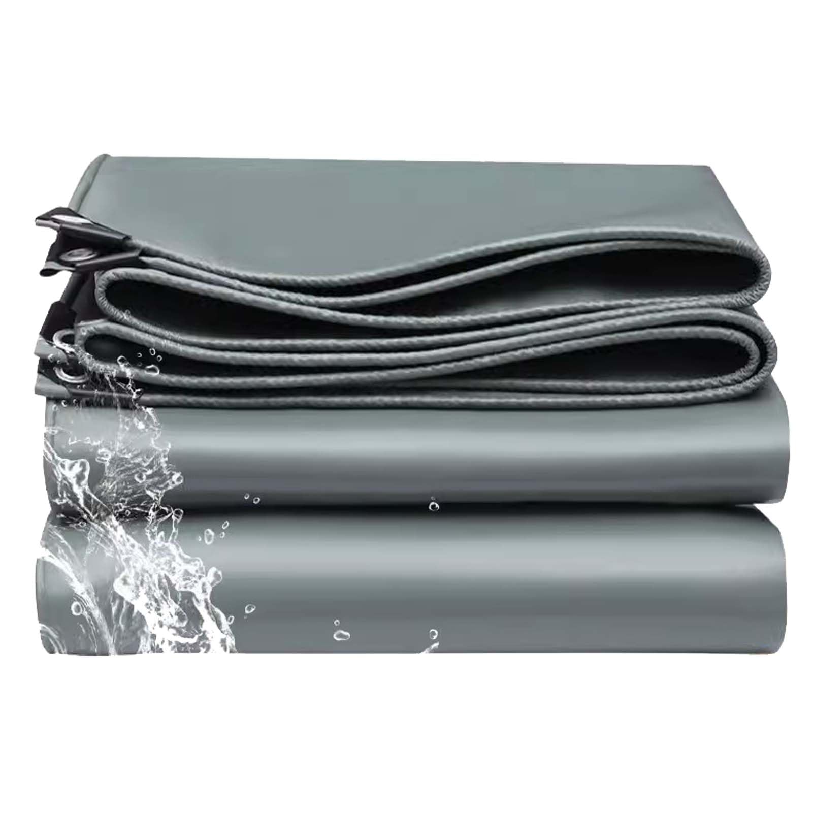 Teloni, Telo Impermeabile Resistente 16,4x23 Piedi con Occhielli - Spesso, Antivento e Antipioggia, Ideale per Auto, Tetto, Barca, Campeggio, tettoia, catasta di Legna - Telo Resistente a st