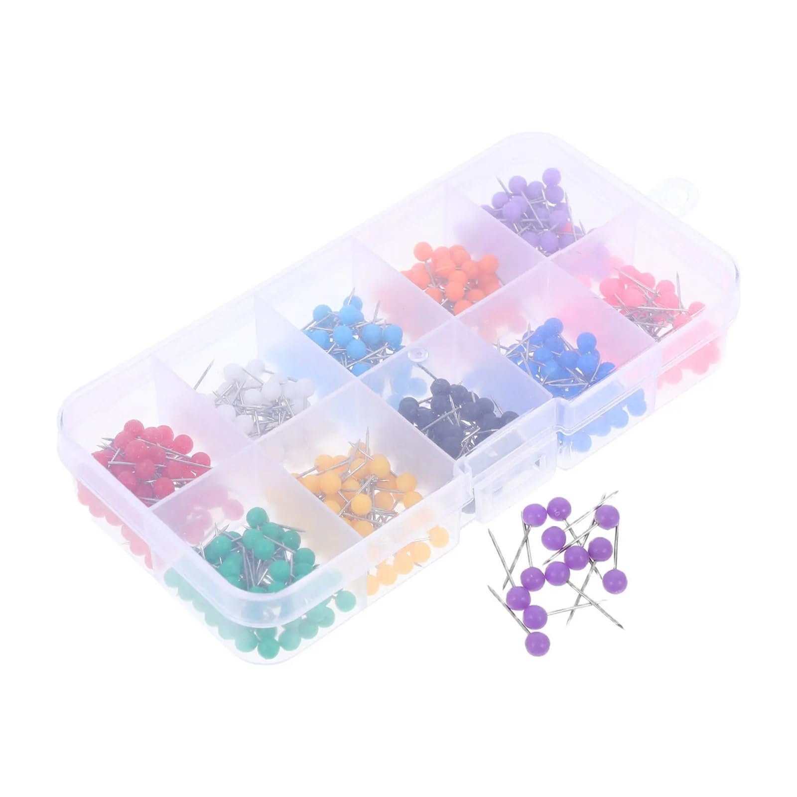 Push Pins 600Pcs Plastic Colored Push Pins Thumb Tacks