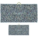 Uther Tour Golf Towel – Dual Hanging Premium Microfiber Towel, Golf Accessories – 20 Inch x 40 Inch,