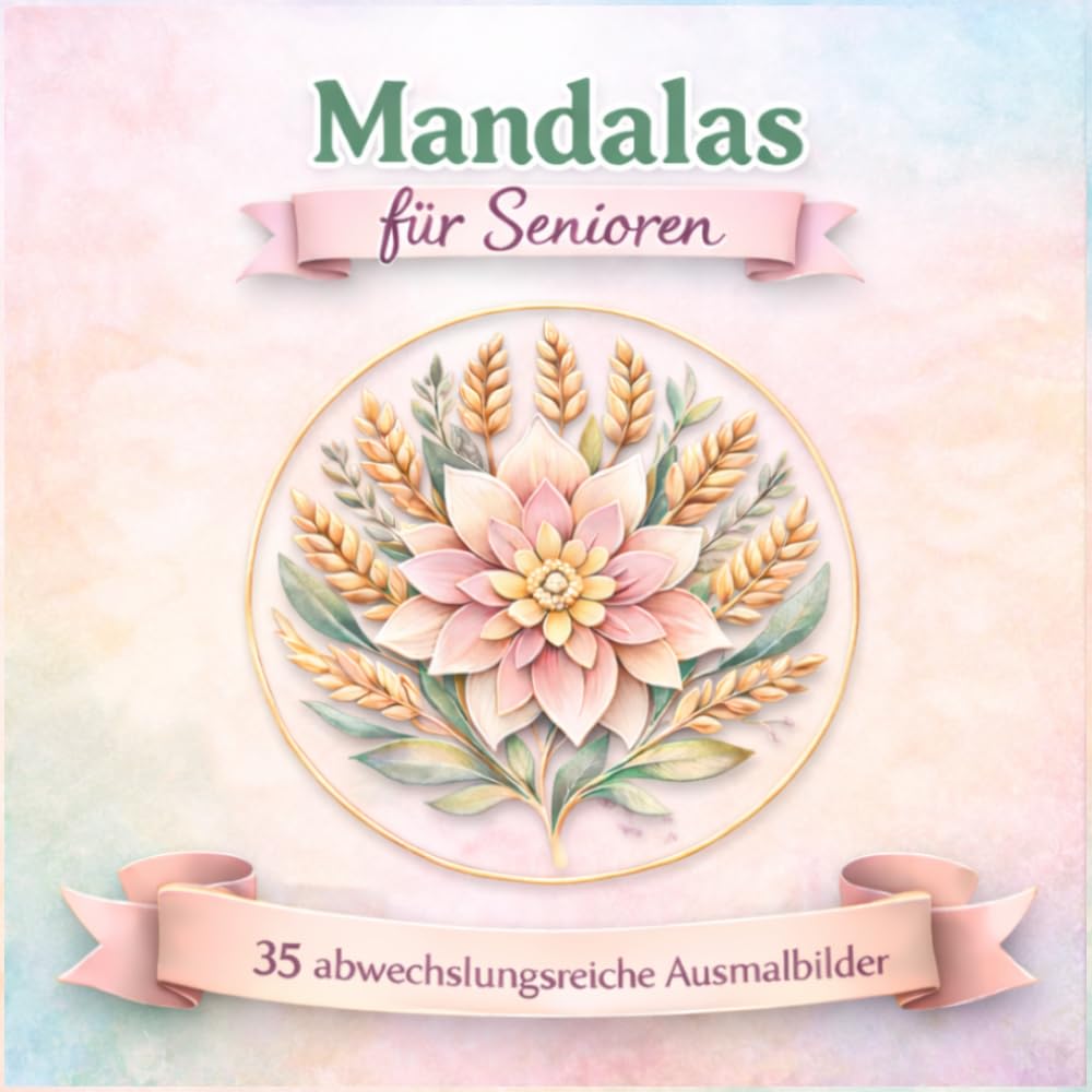 Mandalas für Senioren zum täglichen Gehirntraining