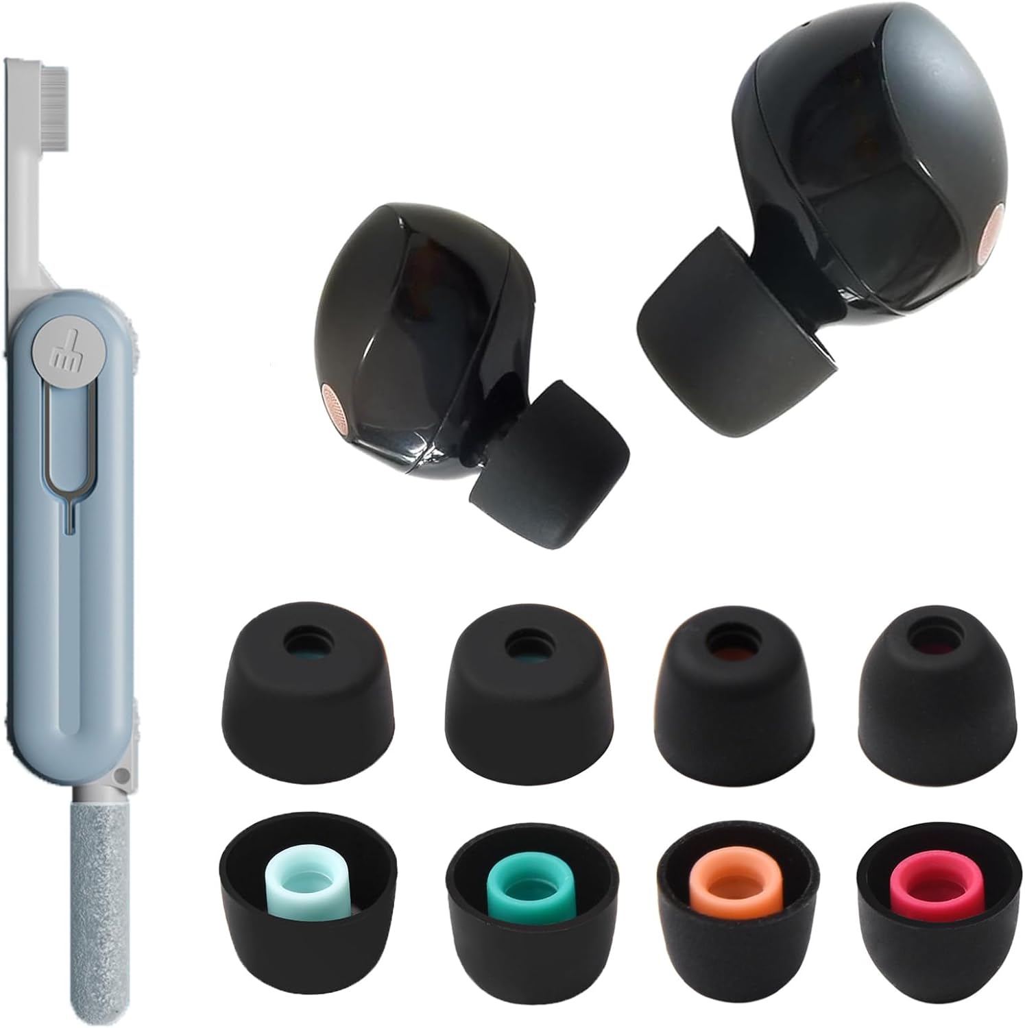 [4 Pair] Adhiper Replacement Ear Tips for Sony WF1000XM5