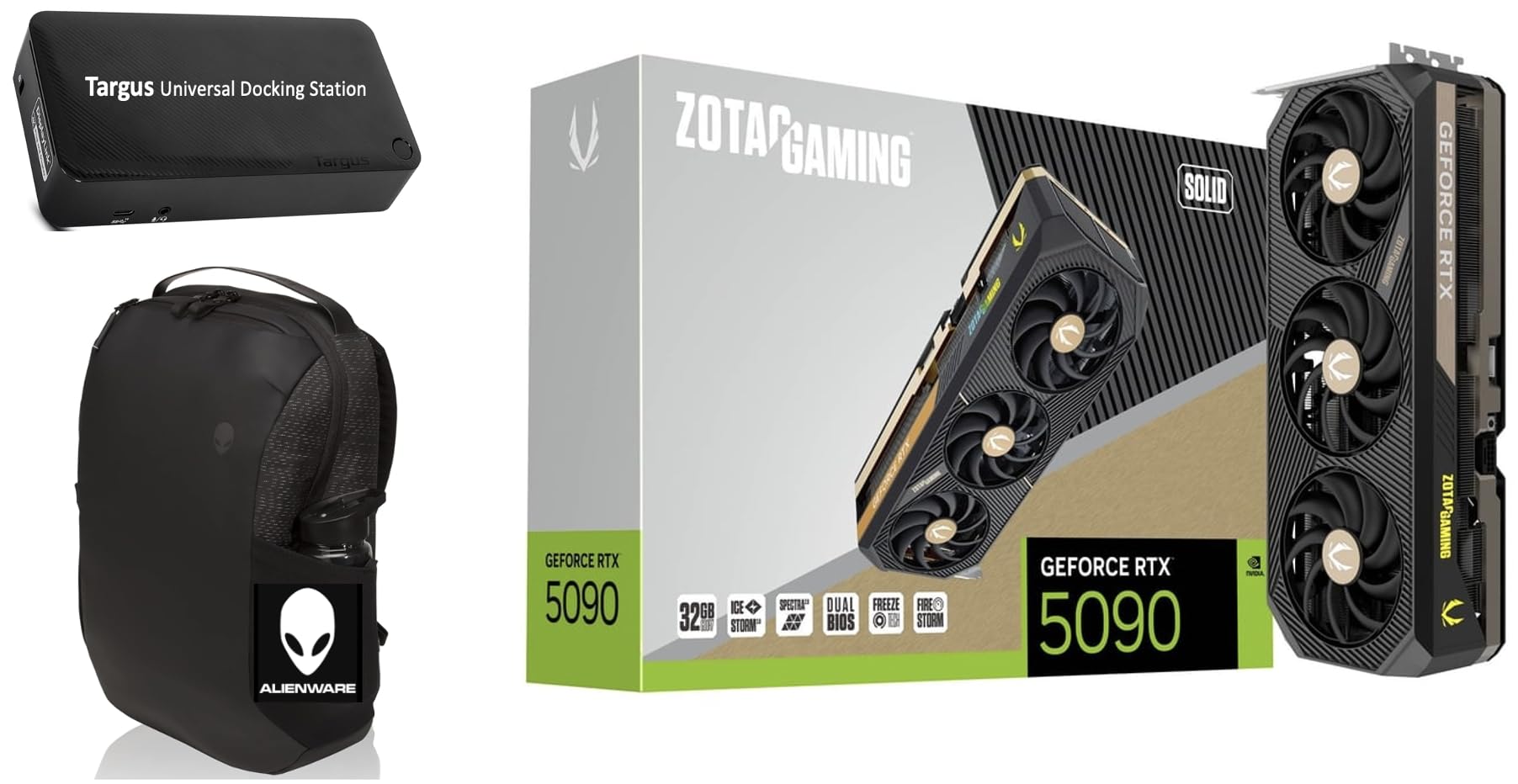 Amazon.com: ZOTAC Gaming GeForce RTX 5090 Solid 32 GB GDDR7 GPU 