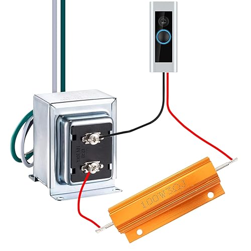 Miniatura 6 de Cermant 5 adaptadores de resistencia montados en caja de lumino de 100 W y 2 ohmios (5 unidades de 100 W 2 ohmios)